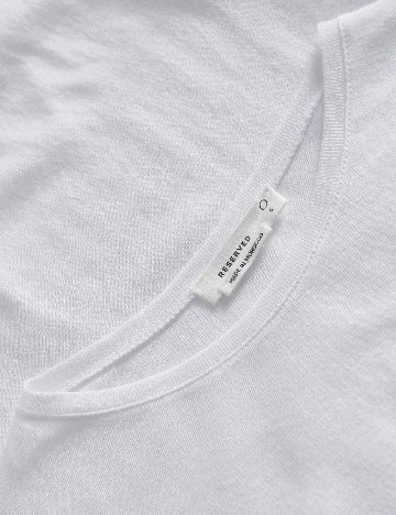 Bluza Reserved, alb