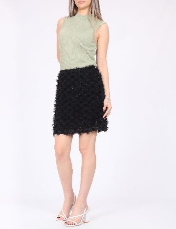 Fusta Pieces, negru