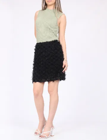 Fusta Pieces, negru