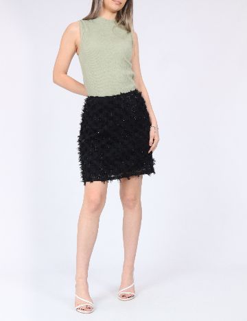 Fusta Pieces, negru