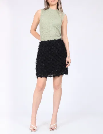 Fusta Pieces, negru