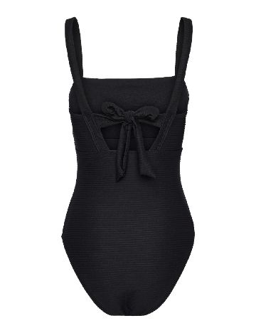 Costum de baie Pieces, negru
