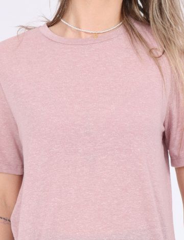 Tricou Pieces, roz