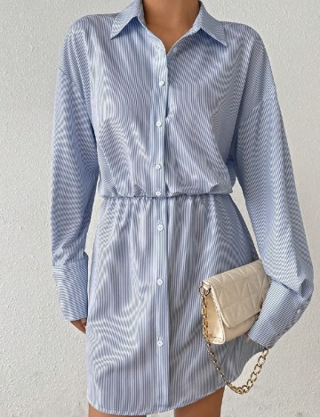 Rochie scurta SHEIN, albastru