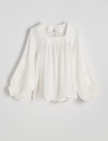 Bluza Reserved, alb