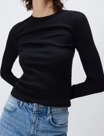 Bluza Reserved, negru