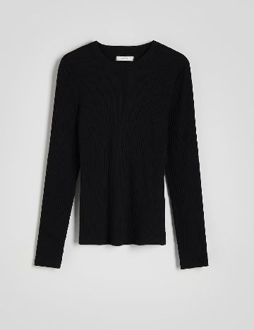 Bluza Reserved, negru