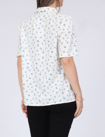 Camasa Pieces, alb