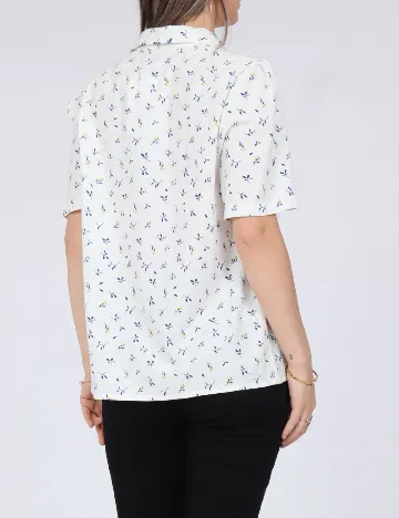 Camasa Pieces, alb