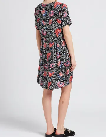 Rochie scurta Pieces, negru