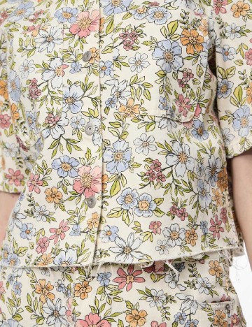 Camasa Pieces, floral print