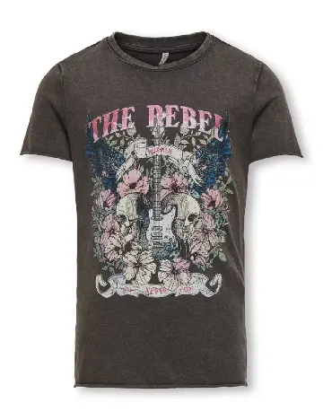 Tricou Kids Only, maro