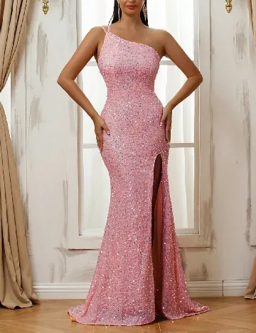 Rochie lunga SHEIN, roz