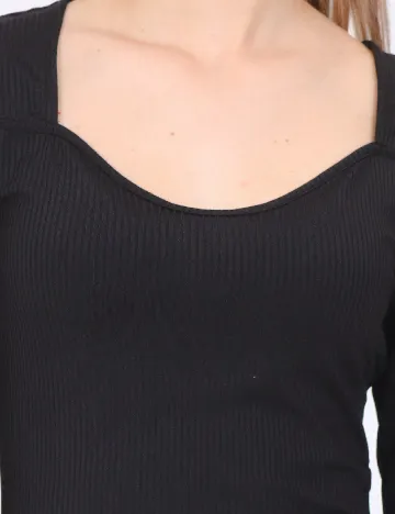 Bluza Pieces, negru