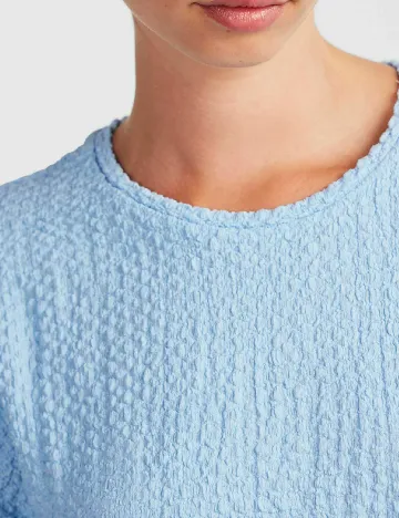 Tricou Pieces, bleu