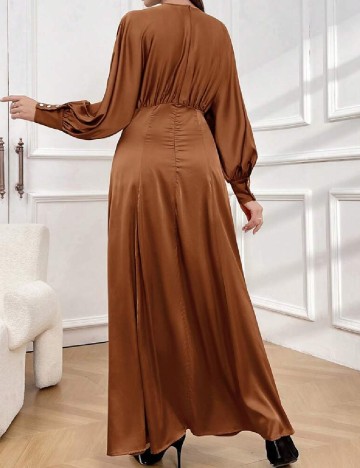 Rochie lunga SHEIN, maro