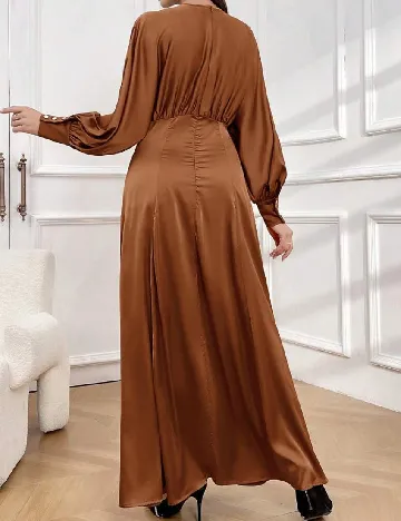 Rochie lunga SHEIN, maro