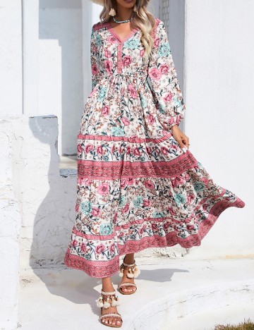 Rochie lunga SHEIN, mix culori