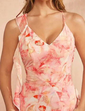 Rochie lunga SHEIN, roz