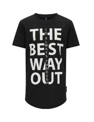 Tricou Kids Only, negru