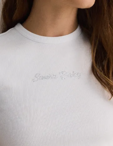Tricou Reserved, alb
