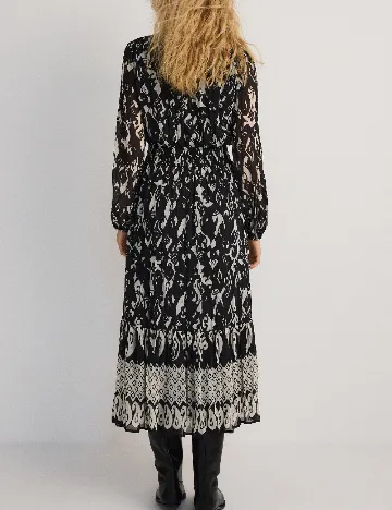 Rochie medie Reserved, negru