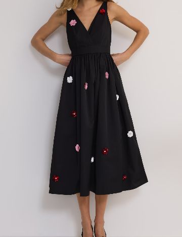 Rochie medie Reserved, negru