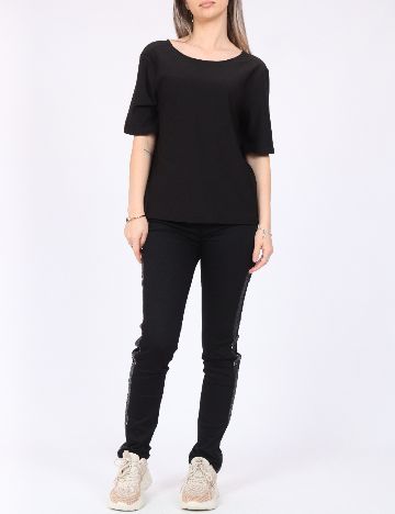 Tricou Only, negru