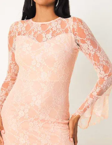 Rochie medie Coast, roz