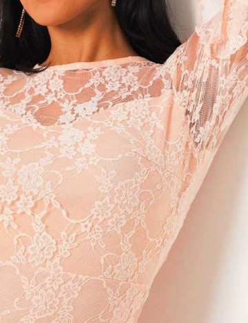 Rochie medie Coast, roz