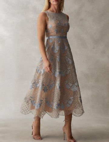 Rochie medie Coast, bej