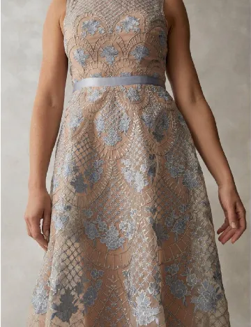 Rochie medie Coast, bej
