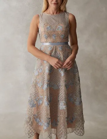 Rochie medie Coast, bej