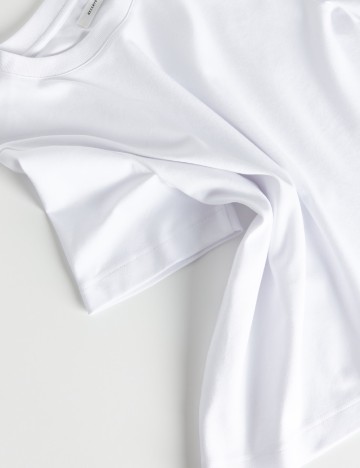 Tricou Reserved, alb
