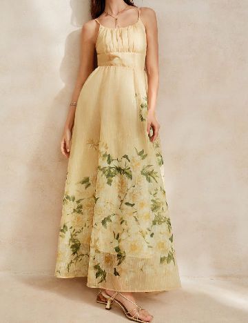 Rochie lunga SHEIN, galben