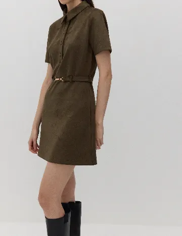 Rochie scurta Reserved, verde