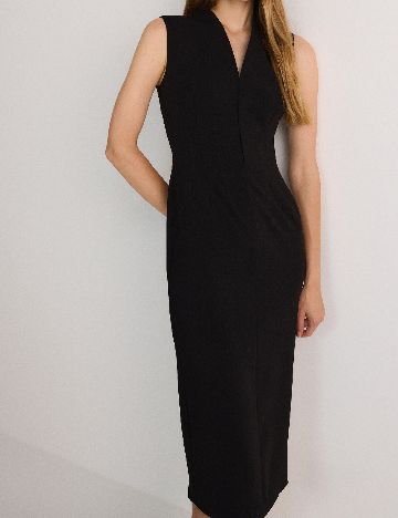 Rochie medie Reserved, negru