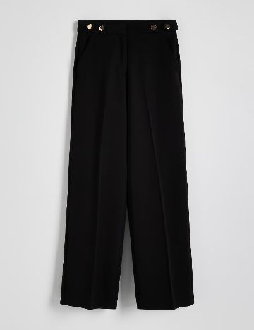Pantaloni Reserved, negru