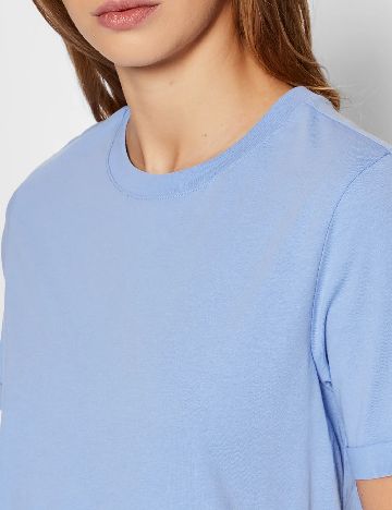 Tricou Pieces, albastru