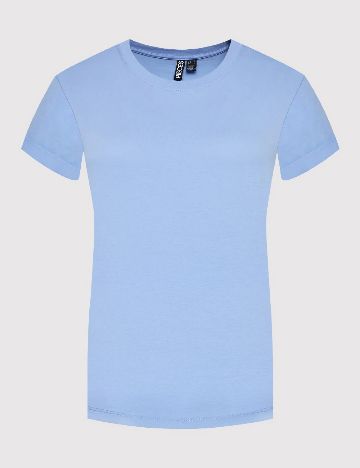 Tricou Pieces, albastru