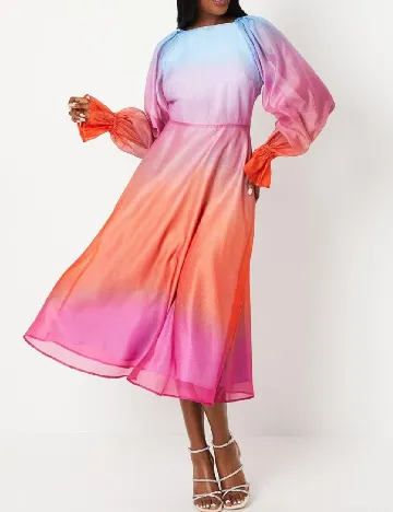 Rochie medie Coast, mix culori