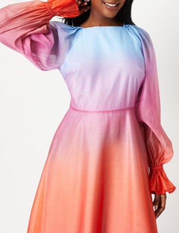 Rochie medie Coast, mix culori