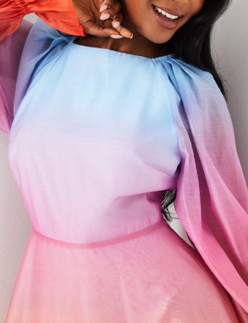 Rochie medie Coast, mix culori