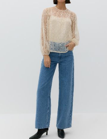 Bluza Reserved, crem