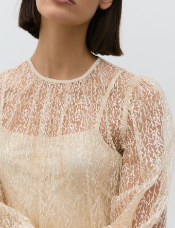 Bluza Reserved, crem