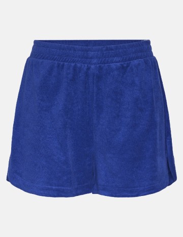 Pantaloni scurti Pieces, albastru