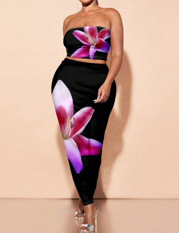 Compleu SHEIN CURVE, negru