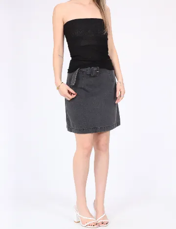 Top Vero Moda, negru