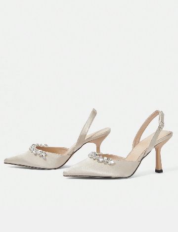 Pantofi SHEIN, crem