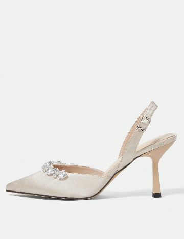 Pantofi SHEIN, crem